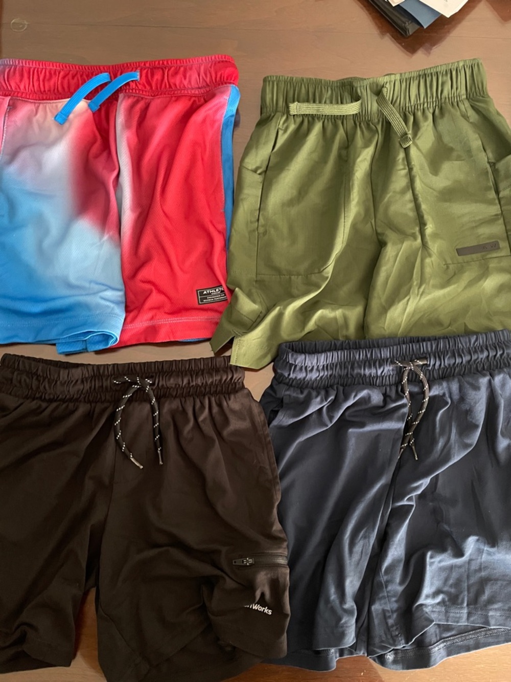 Boys Athletic Works Active Shorts (4 piece set) size medium/8. Great condition